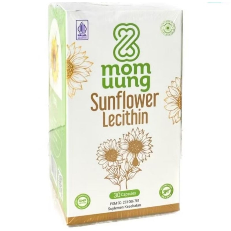 Jual Mom Uung Sunflower Lecithin-Pelancar Asi 30 kapsul | Shopee Indonesia