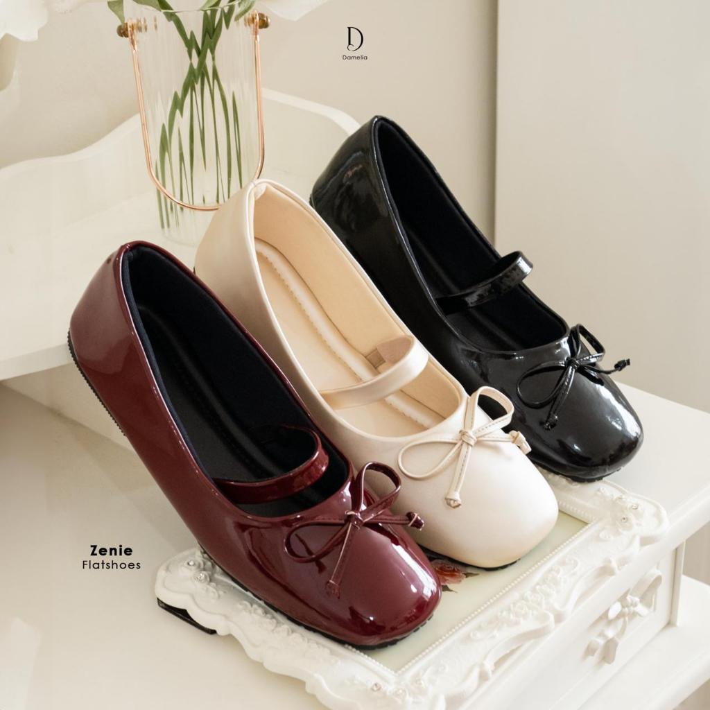 Jual Damelia Melstore JKT Zenie Flatshoes Wanita Sepatu Flat