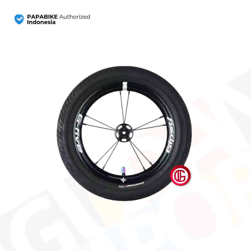 ストライダー 軽量ホイール＆タイヤセット Gipsy G-FIVE ブラック