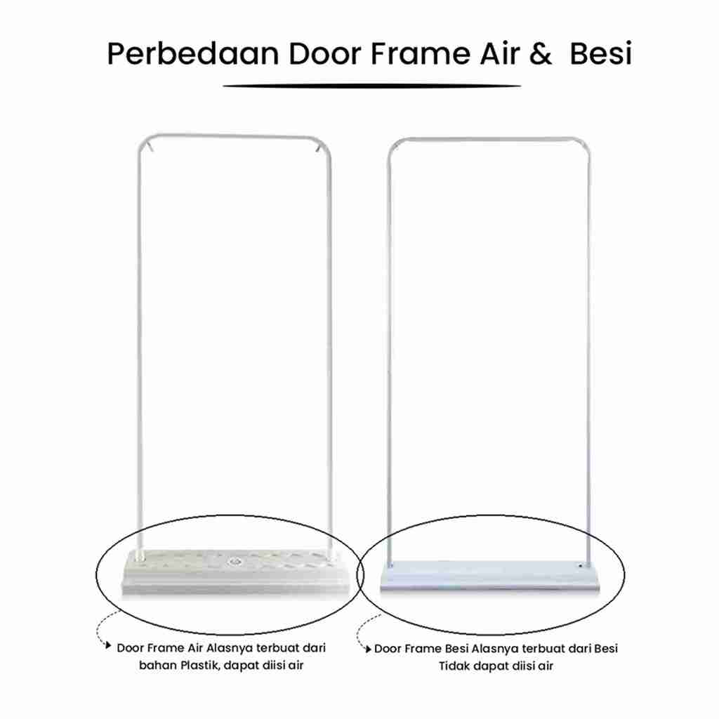 Jual Cetak Standing Door Frame Banner 60x160 cm Custom Desain Spanduk ...