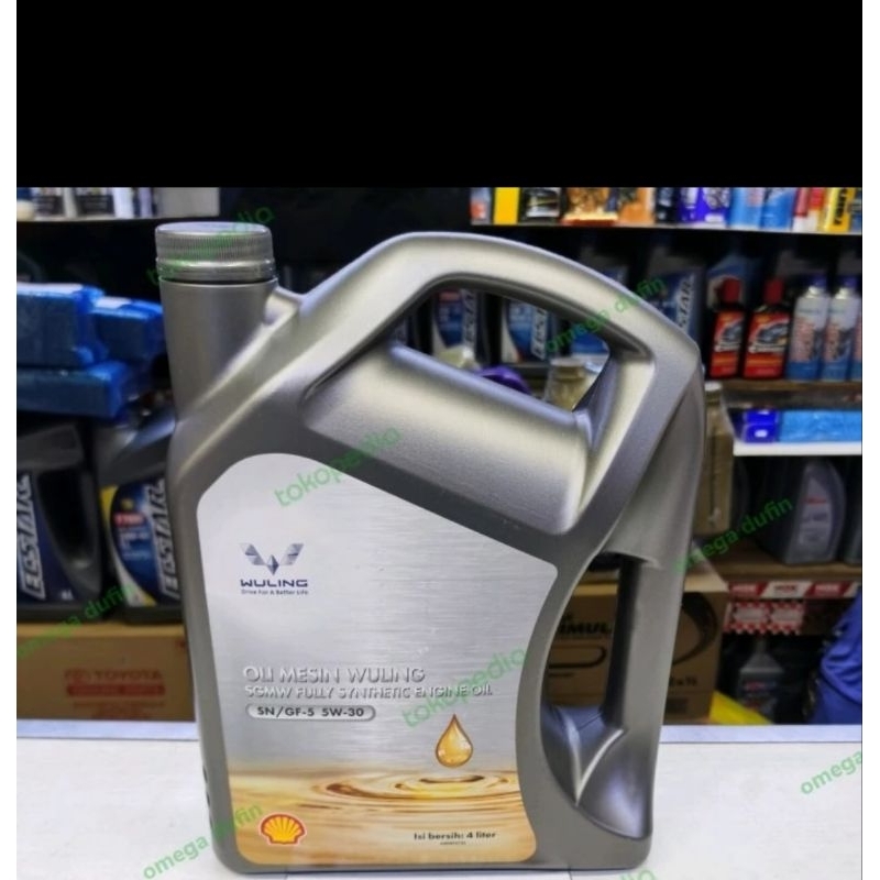 Jual Oli mesin wuling Sae 5w 30 sn/gf-5 fully synthetic 4L- original ...