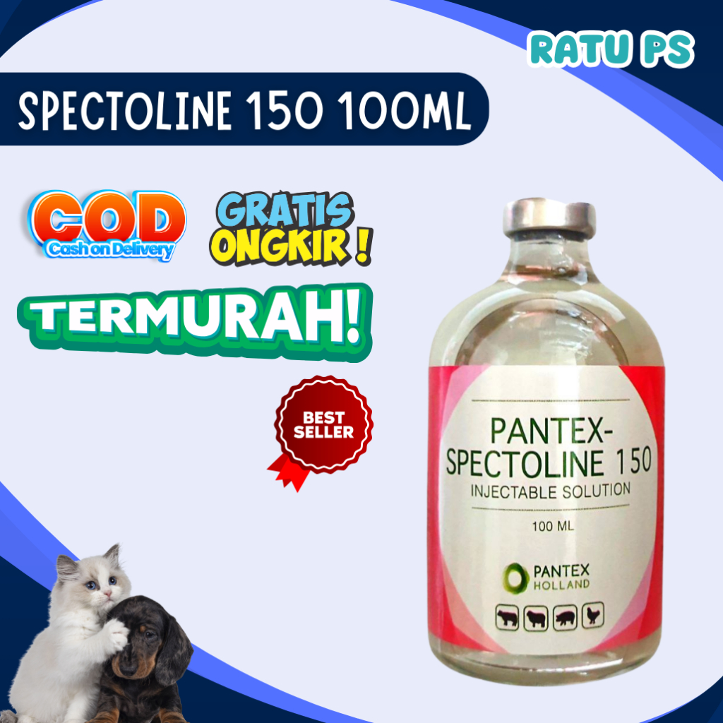 Jual Pantex Spectoline 100 ml - Spectoline 100 ml injeksi - Pantex ...