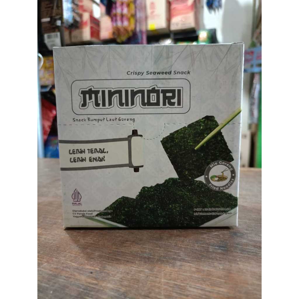 Jual Rumput Laut Rasa Mie Goreng 1 box isi 12 pcs | Shopee Indonesia