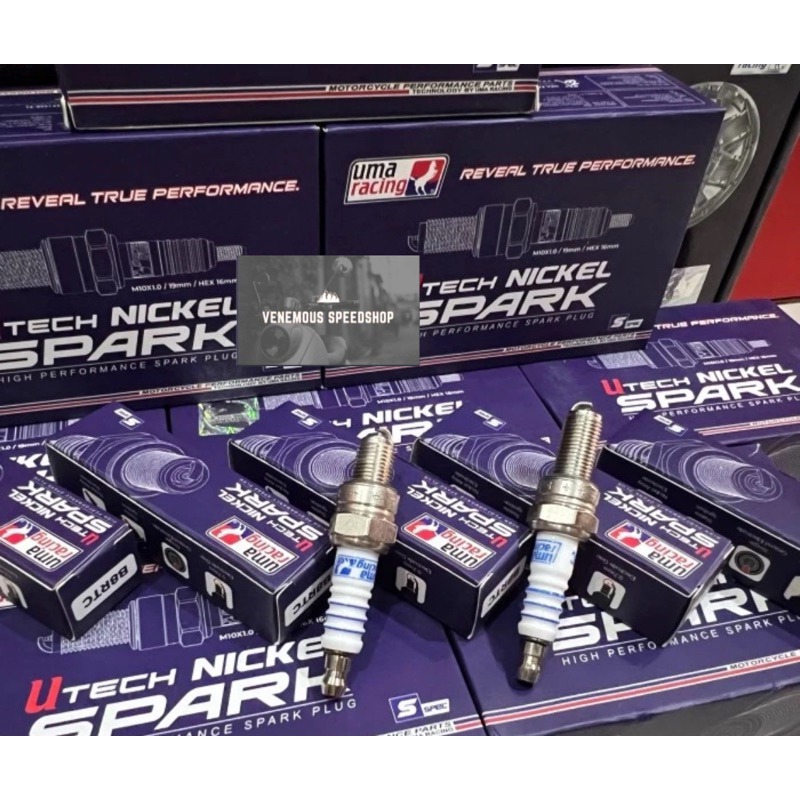 Jual Busi Uma Racing U-Tech Nickle Spark Grand KLX Mio Vega Jupiter ...