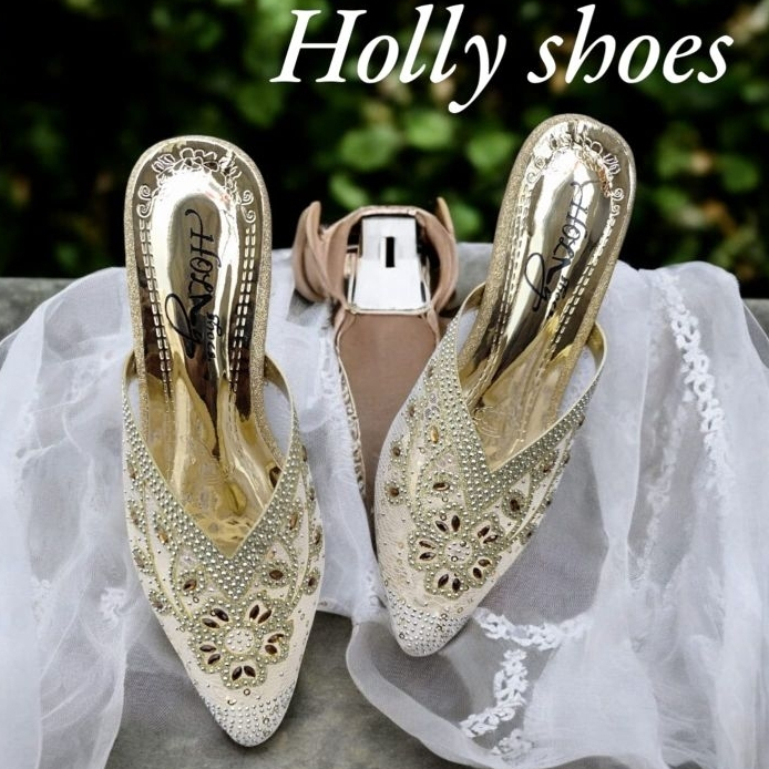 Jual HOLLYSHOES Sepatu Sandal Pesta Wanita Heels Kondangan Hak Kaca 5cm ...