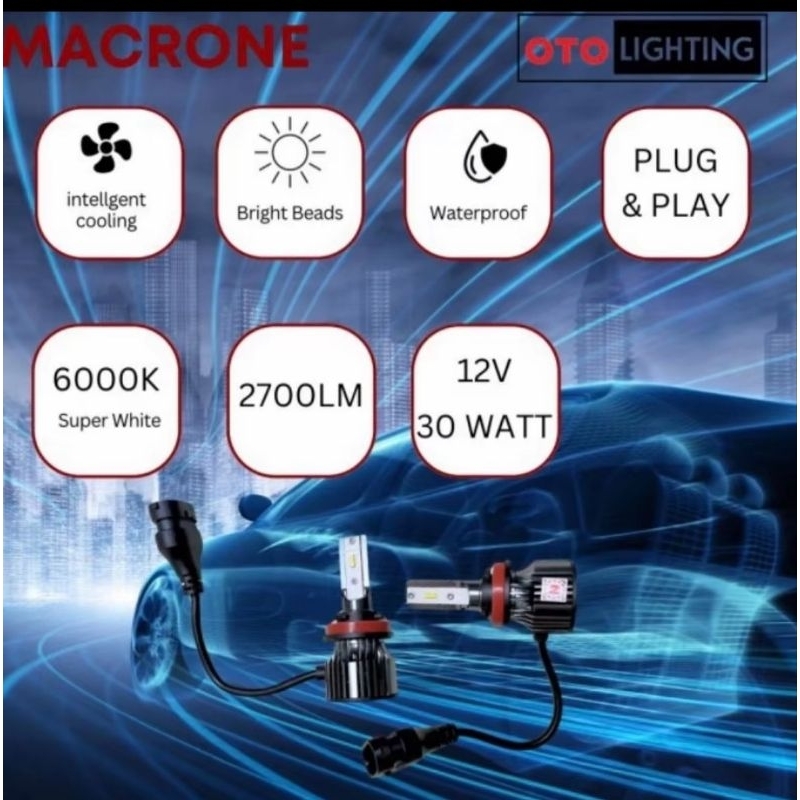 Jual Lampu LED Suzuki Karimun Wagon R 12v Super Terang Macrone MC12 ...