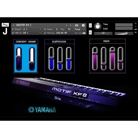 Jual Yamaha Motif XF 8 j VST Instrument kontakt | Shopee Indonesia