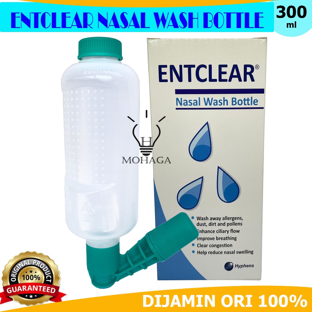 Jual ENTClear Nasal Wash Bottle 300ml - Botol ENTClear | Shopee Indonesia