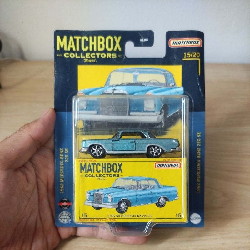 Jual Matchbox Collectors Mercedes-Benz 220 SE BAD CARD BLISTER JELEK ...
