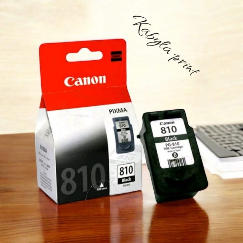 Jual Tinta Ctridge Canon pixma PG 810 Black .ip2770/MP245/MP287/MP496 ...