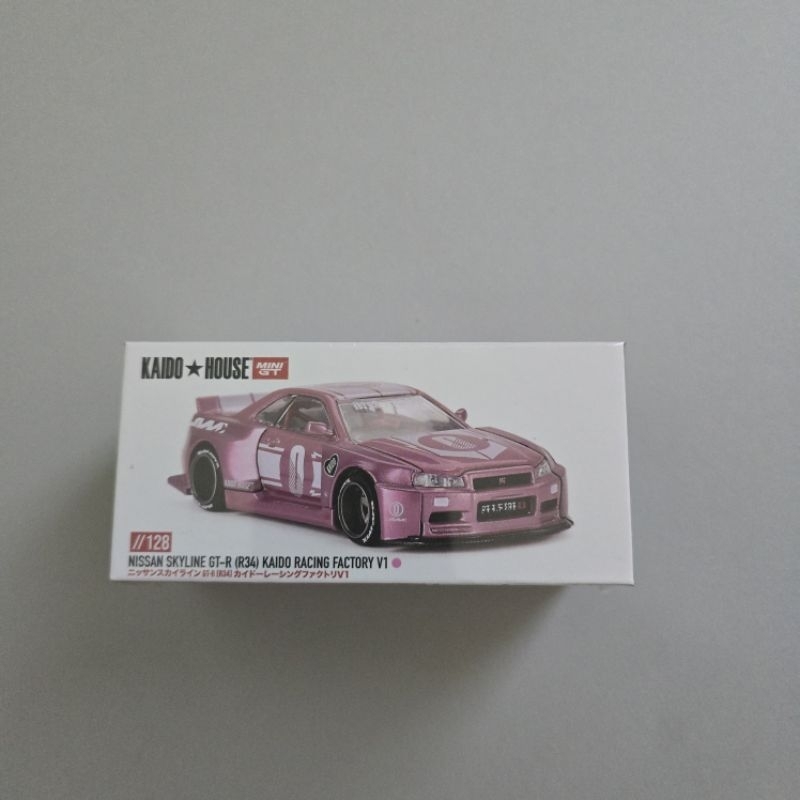 Jual Mini GT Kaido House Nissan Skyline GTR R34 Pink | Shopee Indonesia