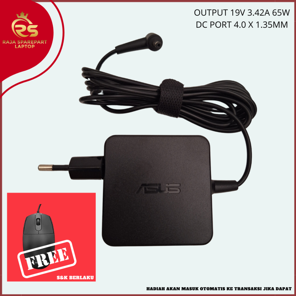 65W Asus Vivobook S14 S433 11th Gen Intel Adapter Laddare väggladdare