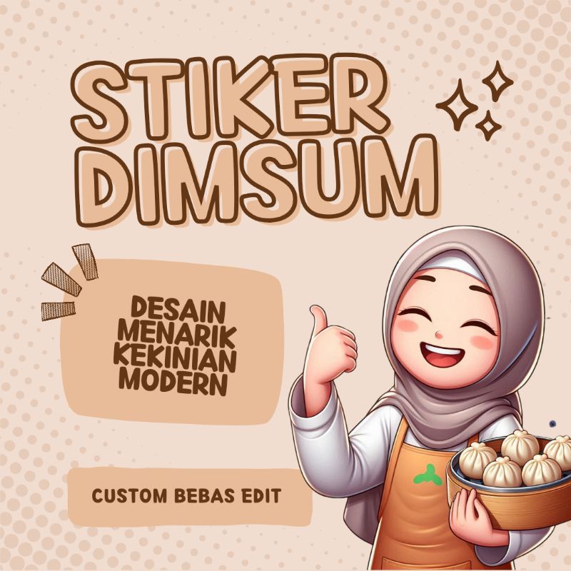 Jual Stiker dimsum | Shopee Indonesia