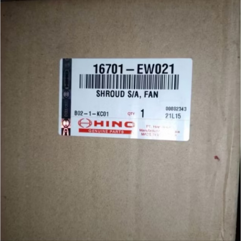 Jual PELINDUNG KIPAS RADIATOR HINO LOHAN 500/FM260JD SEBENG RADIATOR ...