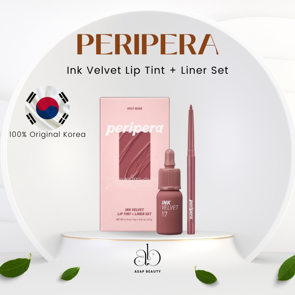 Jual [READY] Peripera Ink Velvet Lip Tint + Liner Set | Shopee Indonesia