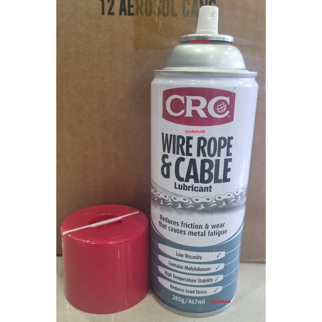 Jual crc wire rope and cable lubricant 3035,pelumas kabel kawat sealing ...