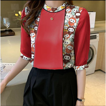 MCFK Blouse Shawia Blouse Wanita Korea Blouse Atasan Wanita Fashion Wanita