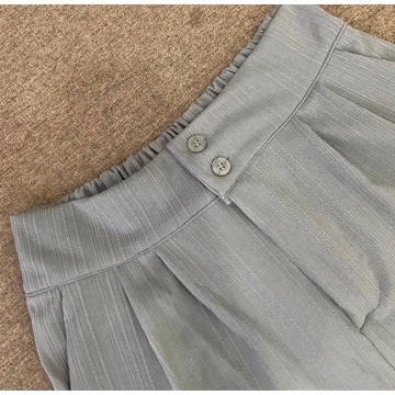 Celana Highwaist Loose Pants Trousers Celana Kerja Wanita Kantor Anti Kusut Celana Kulot Wanita