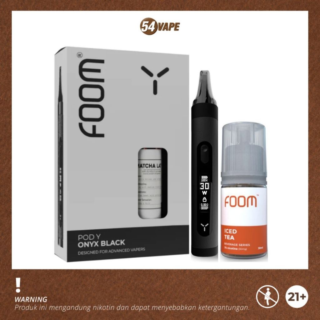 Jual Foom Pod Y Kit + Foom 30ml | Shopee Indonesia