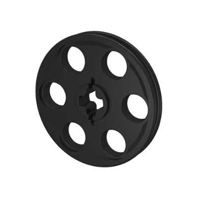 Jual Lego Black Part 4185 Technic Wedge Belt Wheel (Pulley) | Shopee ...