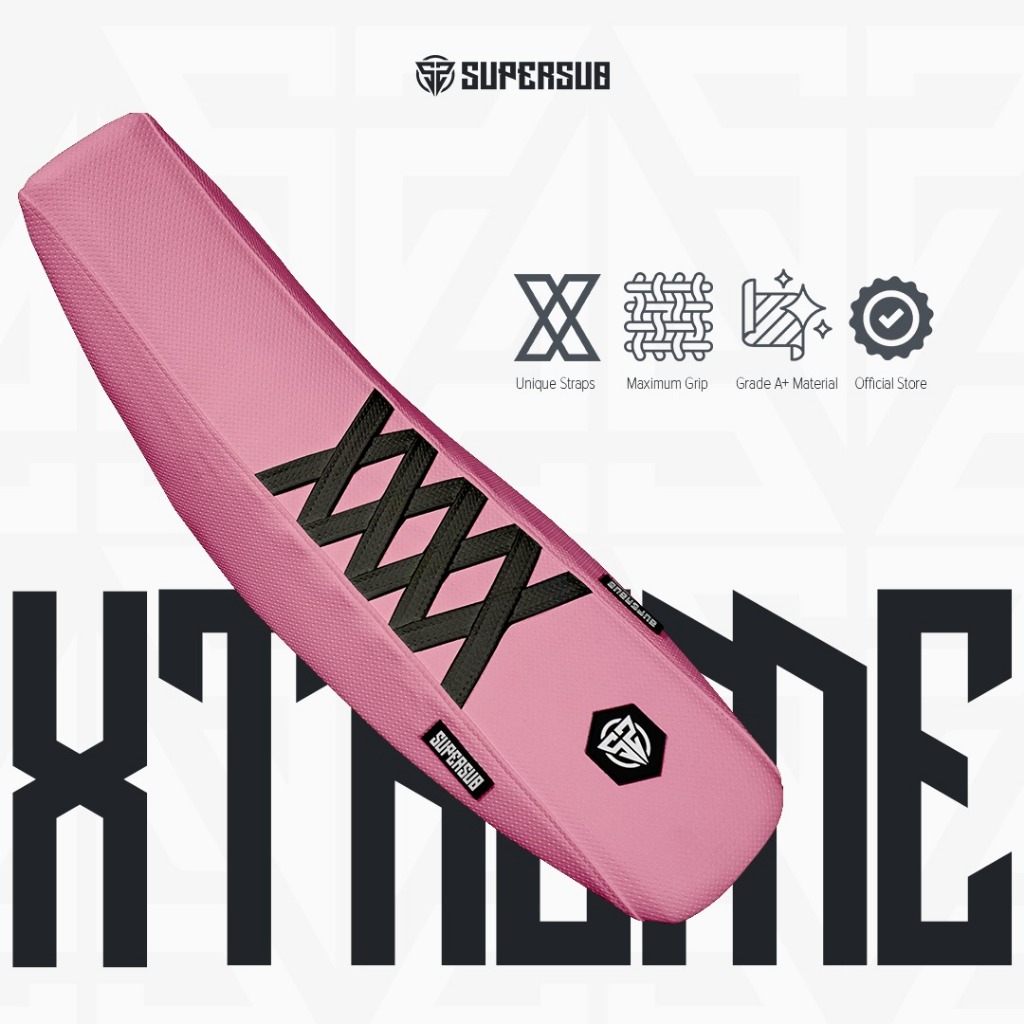 Jual SARUNG JOK PREMIUM PINK SUPERSUB TYPE X LINE TRAIL SUPERMOTO ...