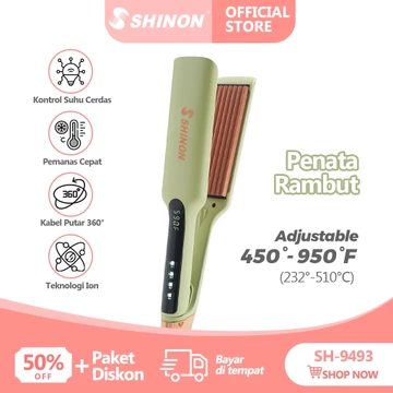 SHINON SH 9493 Catokan Jagung Gerigi Kecil Catok Rambut Wanita