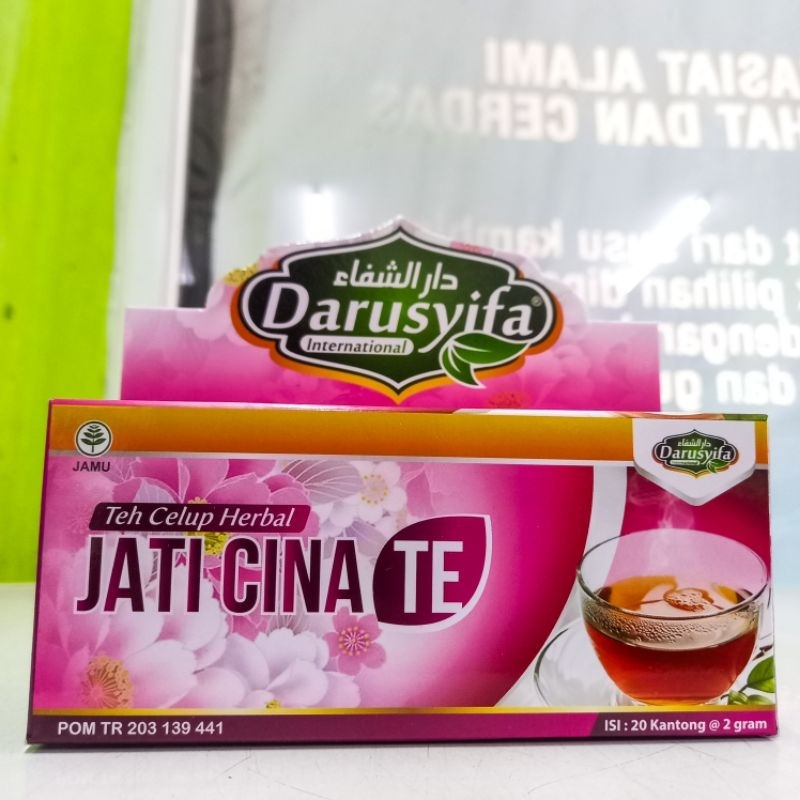 Jual Teh Daun Jati Cina Celup Darusyifa Original / Teh Pelangsing ...