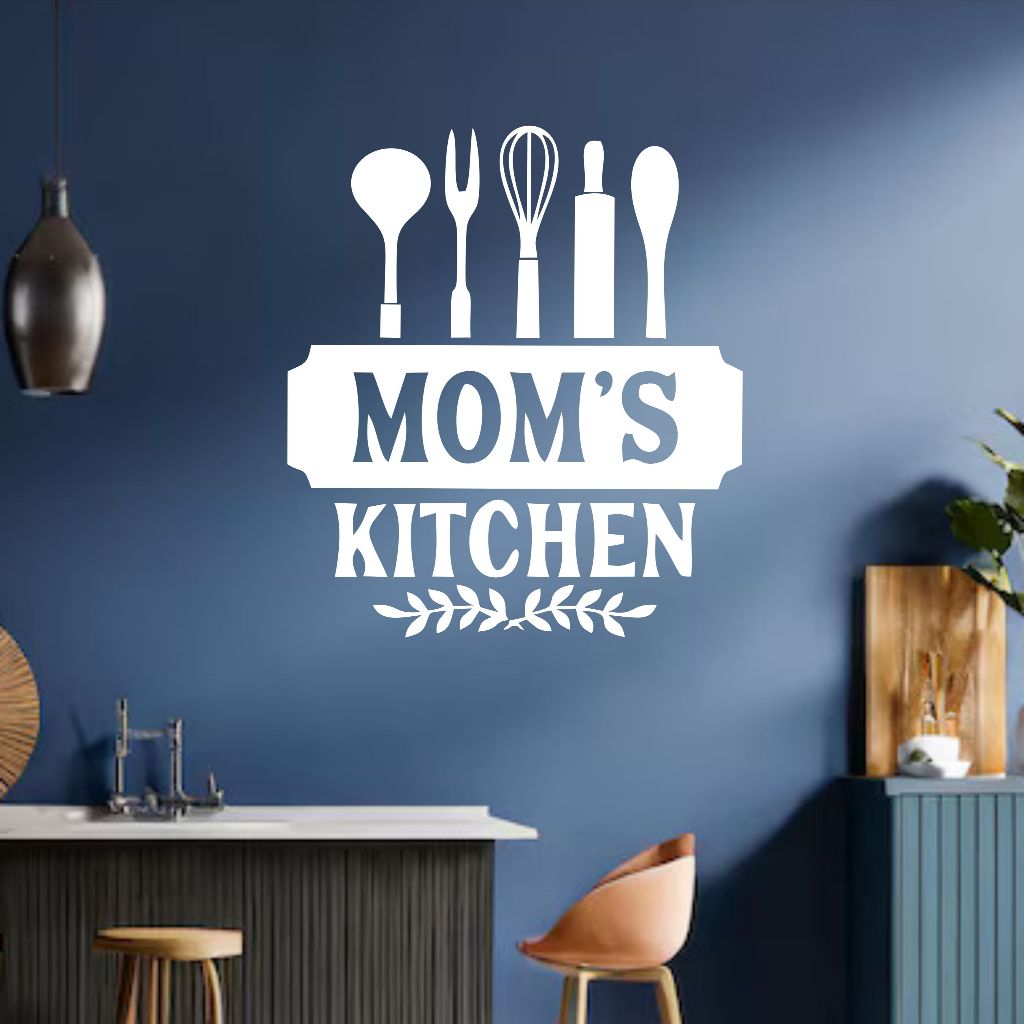 Jual SEHARI JADI!! STICKER KITCHEN ( FREE CUSTOM NAMA ) UNTUK DINDING ...
