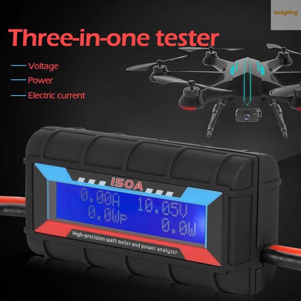 Jual Watt Meter DC 60V 200A 150A Digital LCD Display Lipo Battery Power Analyzer Wattmeter Voltmeter I.441535119