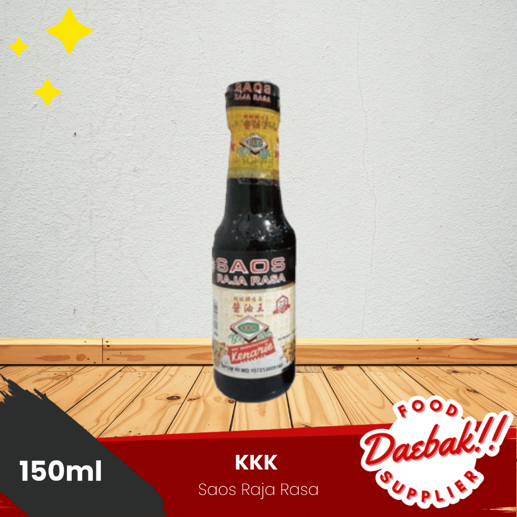 Jual KKK Raja Rasa Kecap Asin | Soy Souce | Premium 150ml | Shopee ...