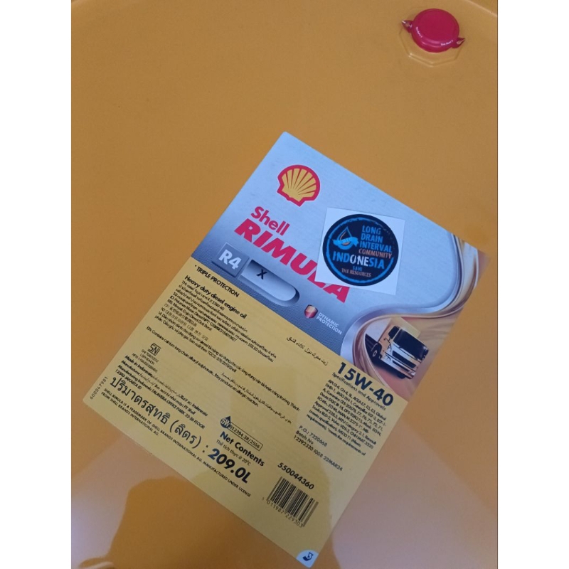 Jual Shell Rimula R4X 15W-40 Repack Original | Shopee Indonesia