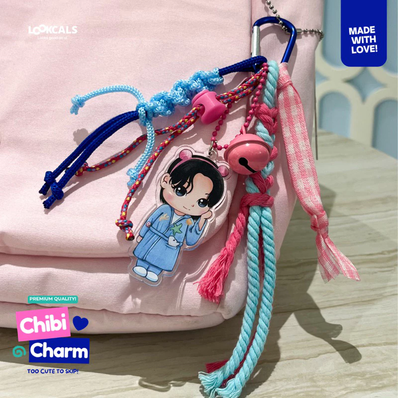 Chibi Charm Bagcharm NCT DREAM Keychain KPOP Aksesori Unik dan Lucu