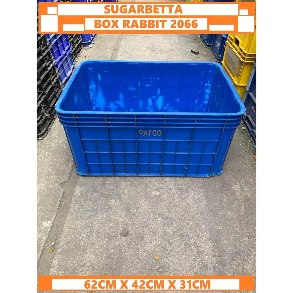 Jual Box Rabbit Kontener 2066 Bak Kura Kura Kandang Magot Kandang ...