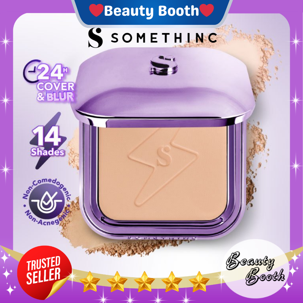 Jual SOMETHINC Copy Paste COVERBLUR Powder Foundation 12g | Two Way ...