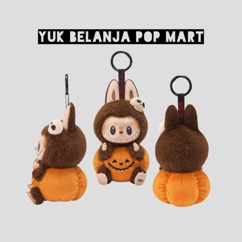 Labubu Halloween Party Series - Sitting Pumpkin Figure - Pop Mart Original 2024 - US Seller