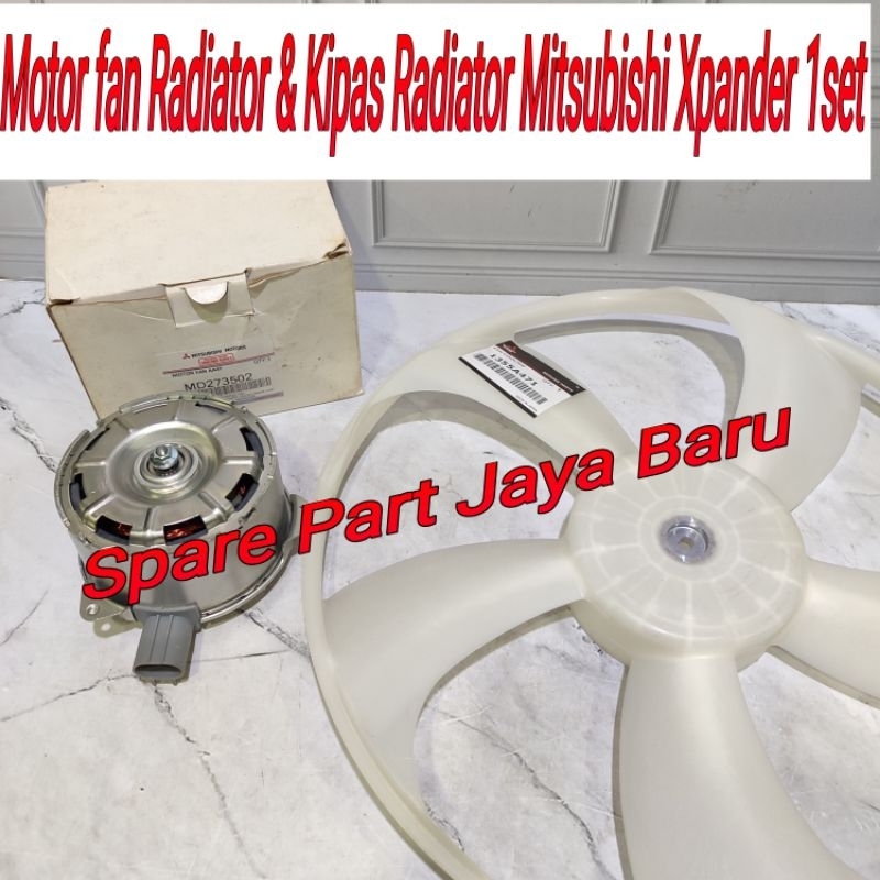 Jual Motor Fan Radiator & Kipas Radiator Mitsubishi Xpander 1set ...