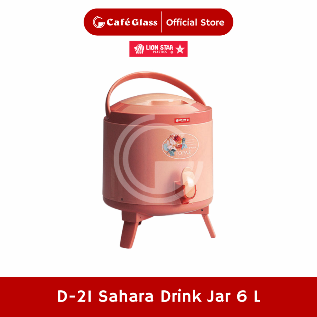 Tempat Air 6 Liter D-21 Sahara Drink Jar Lion Star