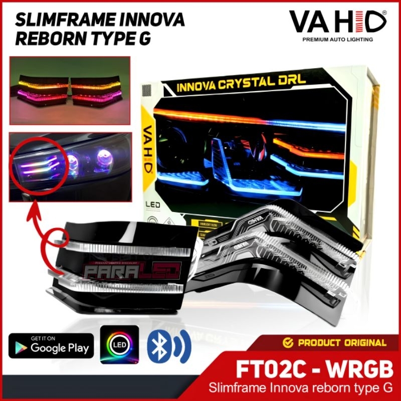 Jual 3D slim Frame custom Innova Reborn | premium 3D DRL Lazy slim ...