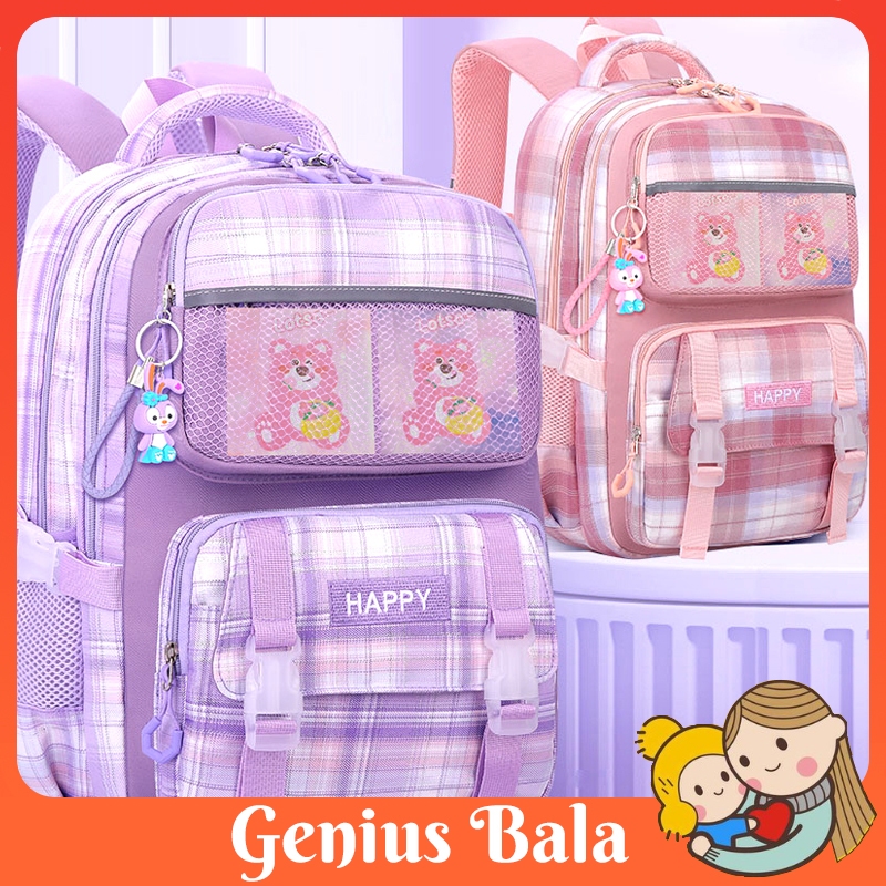 Jual Genius Bala Tas Ransel Sekolah Anak Perempuan Tas Sekolah Anak