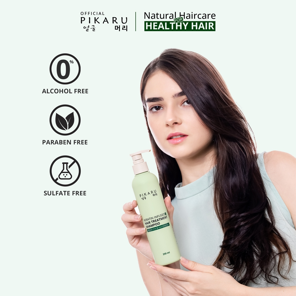 Jual Pikaru Keratin Infused Treatment Series | Shopee Indonesia