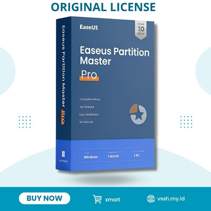 Jual EaseUS Partition Master Pro License 1 month | Shopee Indonesia