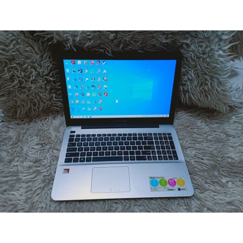 PC Portable ASUS X555Q 15.6" AMD A12 RAM 8Go SSD 128Go Windows 10 - Occasion