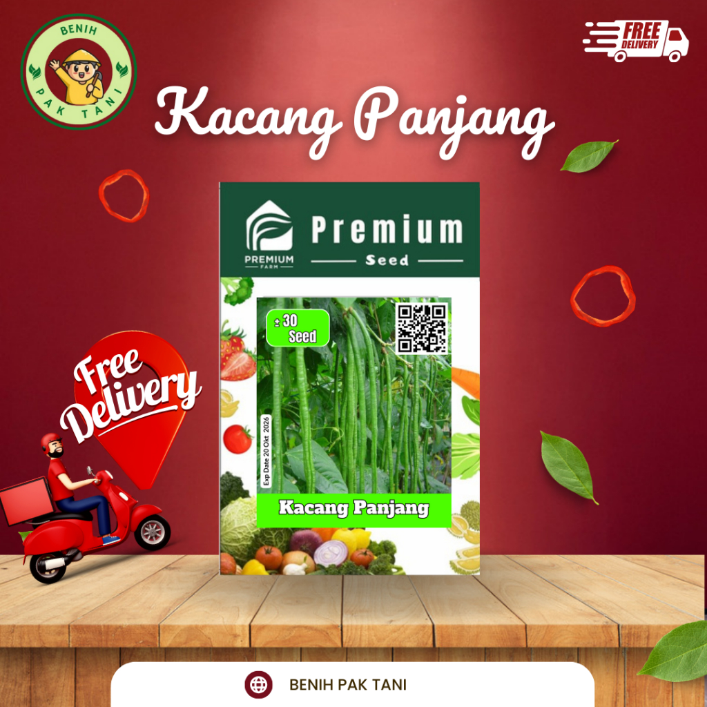 Jual Benih KACANG PANJANG PREMIUM SEED | Shopee Indonesia