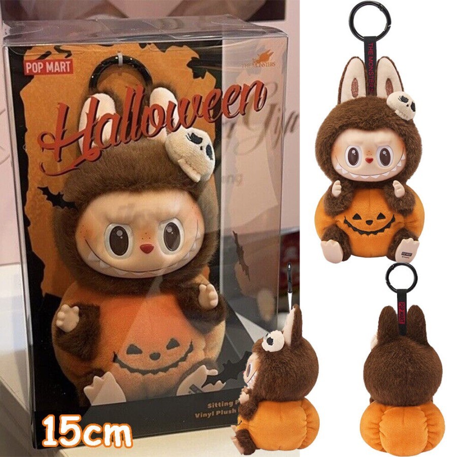 Jual Pop Mart Original Labubu Happy Halloween Pumpkin Vinyl Plush Id 11134207 7rasb