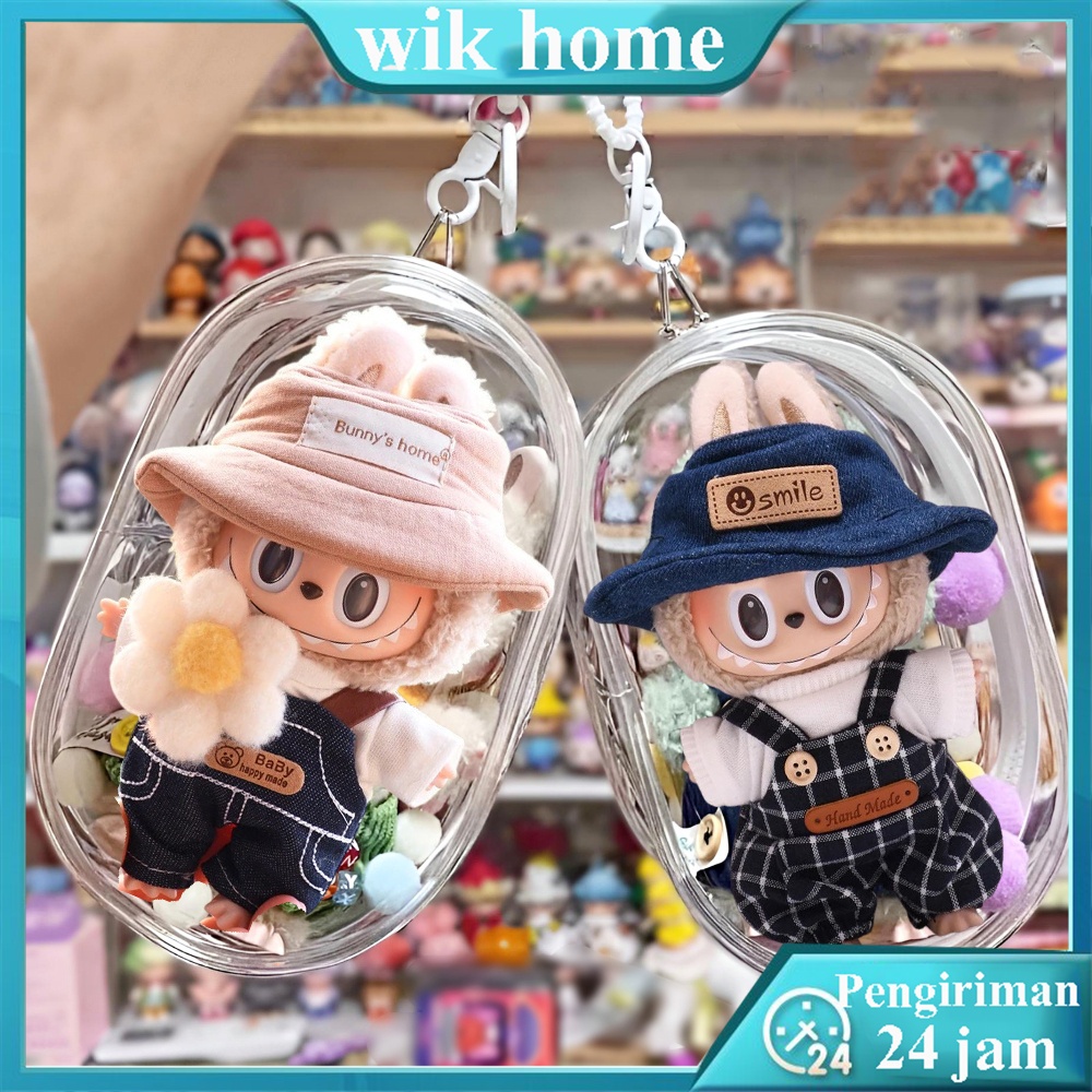 Jual Pouch PVC Labubu / upset duck/baoao/kimmon /Popmart Crybaby MOLLY