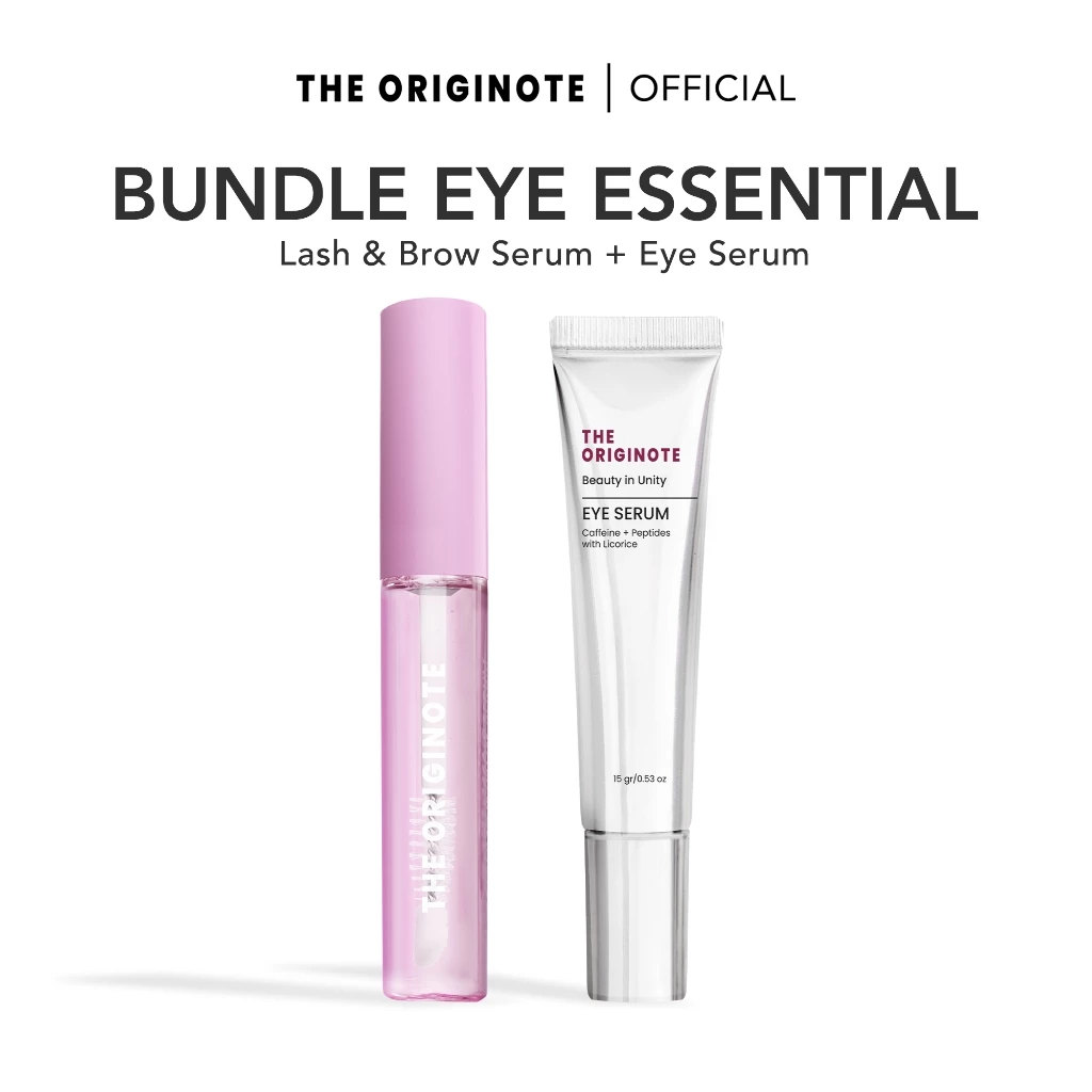 Paket Serum Mata Originote: Eye Serum dan 2in1 Serum Bulu Mata dan Alis