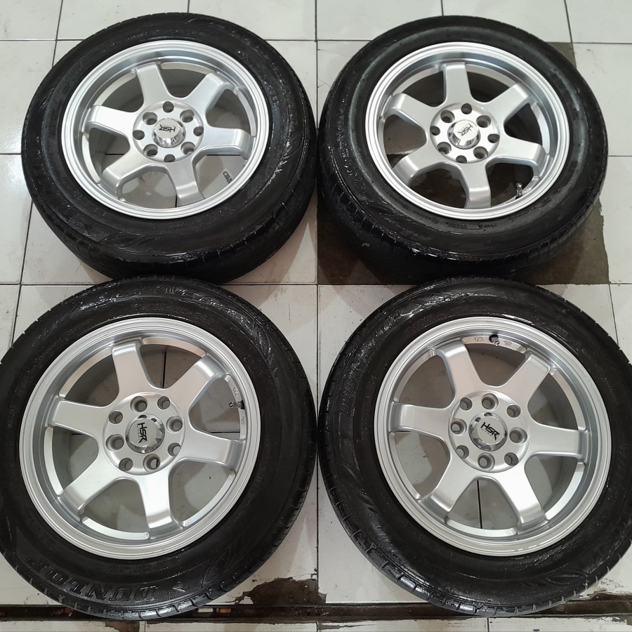 Jual VELG MOBIL RACING SEKEN R14 LUBANG 4 HSR TOKYO R14X6 4X100/4X114,3 ...