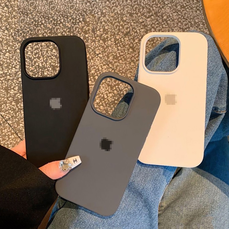 Jual With Logo With Box Liquid Silicone Soft Skinfriendly Phone Case