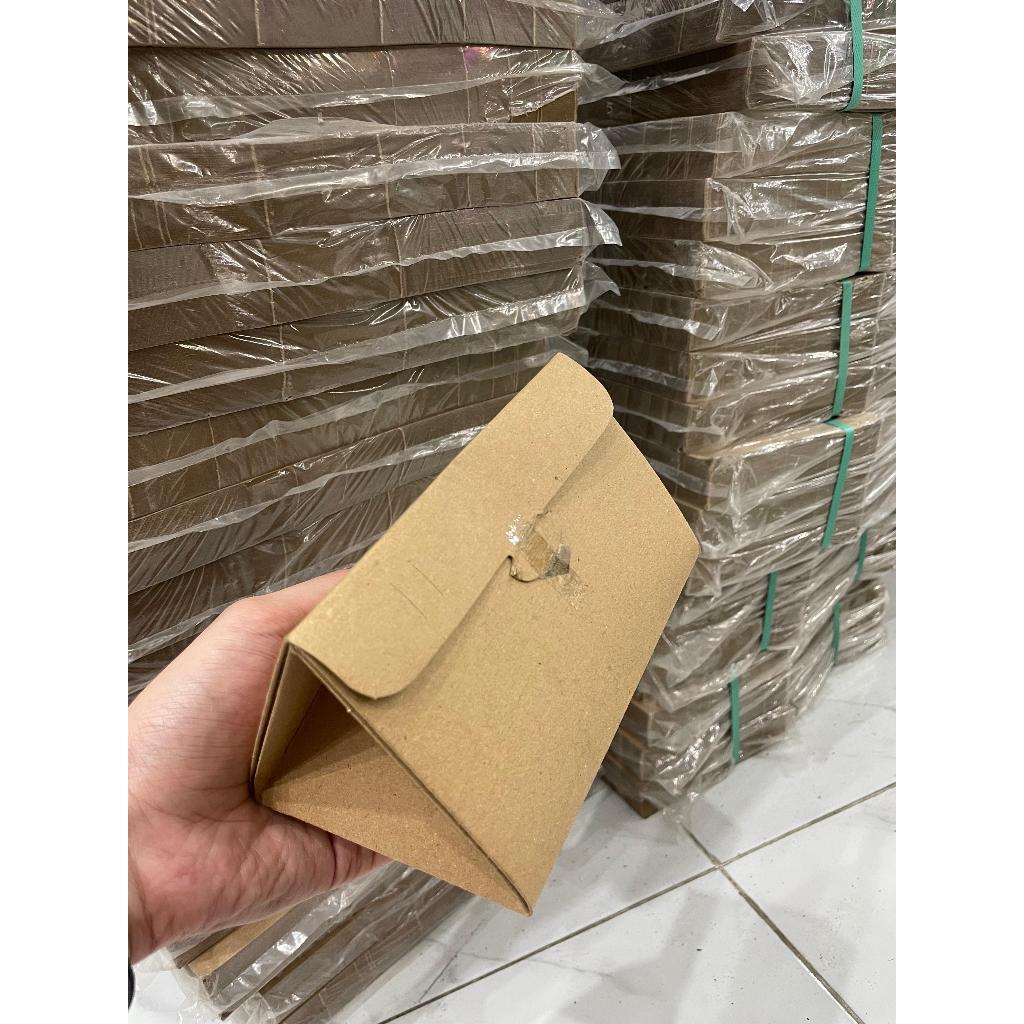 Jual ( ECER 1OPCS ) Rice Pack 16x10x9 // Bungkus Nasi Kraft Kertas Nasi ...