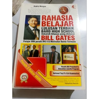 ( OBRAL BUKU ORIGINAL ) BUKU MOTIVASI / RAHASIA BELAJAR LULUSAN TERBAIK BARD HIGH SCHOOL / BEST SELLER /